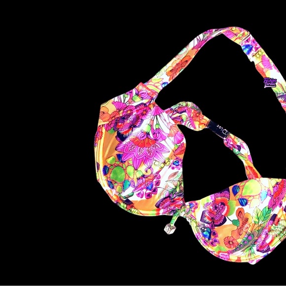 Dior Other - Dior Hawaii Floral Limited Edition Vintage Gambler Dice Bikini by John Galliano